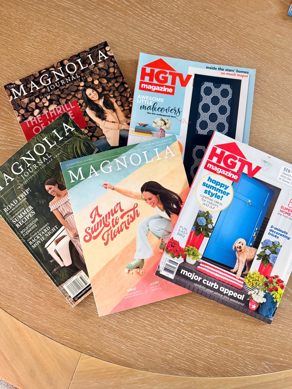 Magnolia Journal and HGTV Magazine Bundle